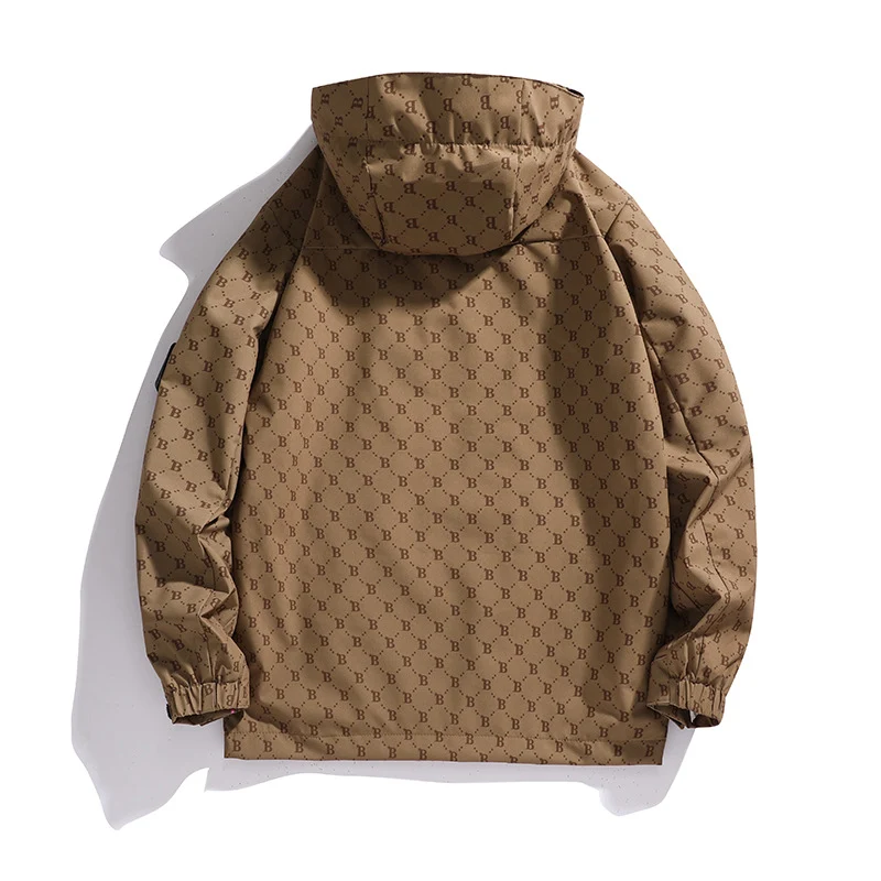 Herren wasserabweisende lange Freizeitjacke Drune