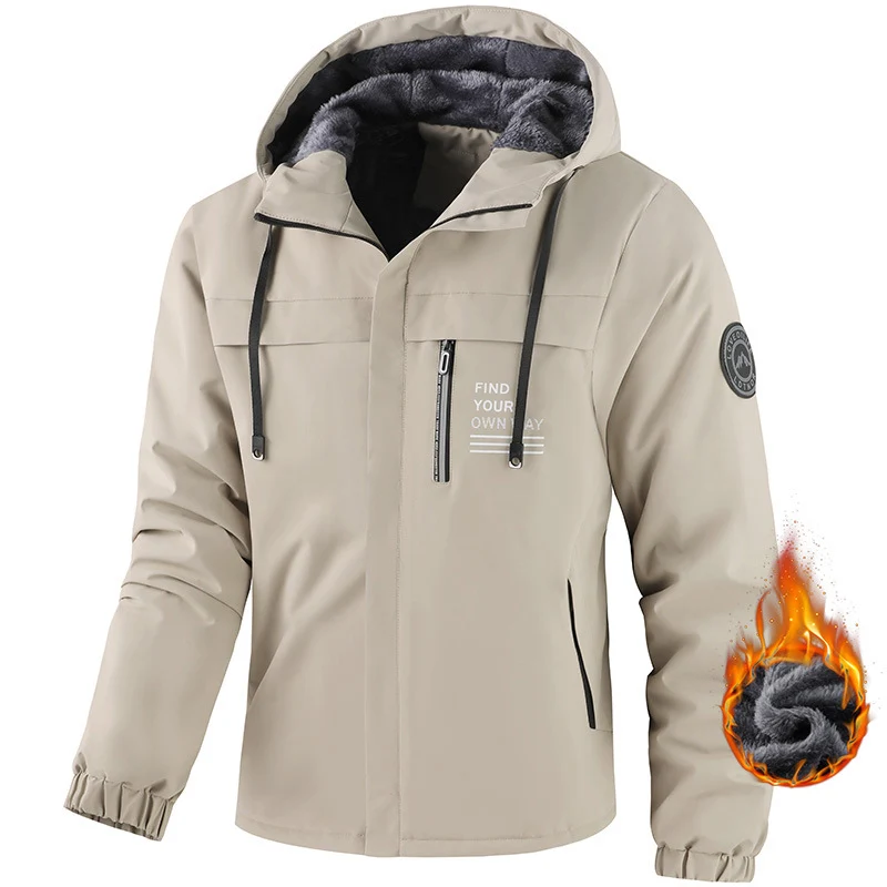Herren Wasserabweisende Fleecejacke Drune