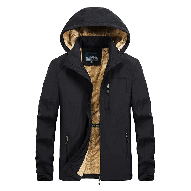 Herren Wärmende Fleecejacke Drune
