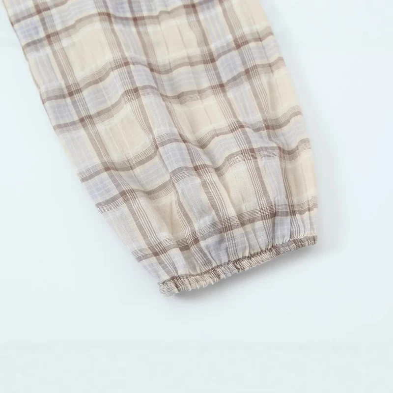 Damen Cropped Blusenoberteil mit Cape-Überwurf und Stehkragen Drune