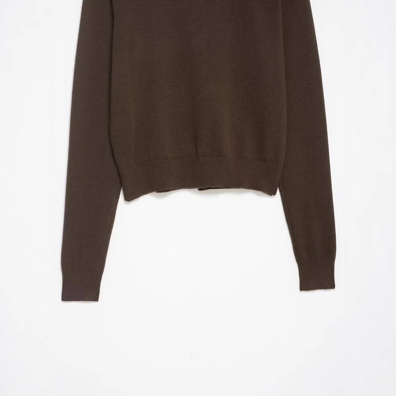 Damen Cardigan mit kontrastfarbener Knopfleiste und zweifarbigen Ärmeln Drune