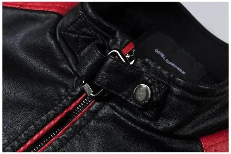 Drune | Stilvolle Slim-Fit Herren Leder Bikerjacke