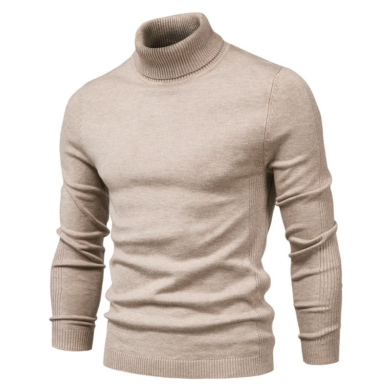 Herren Rollkragenpullover aus hochwertiger Wolle Drune