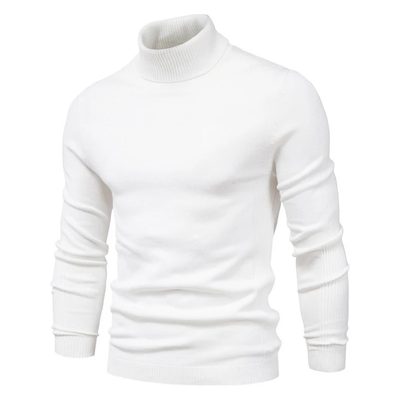 Herren Rollkragenpullover aus hochwertiger Wolle Drune