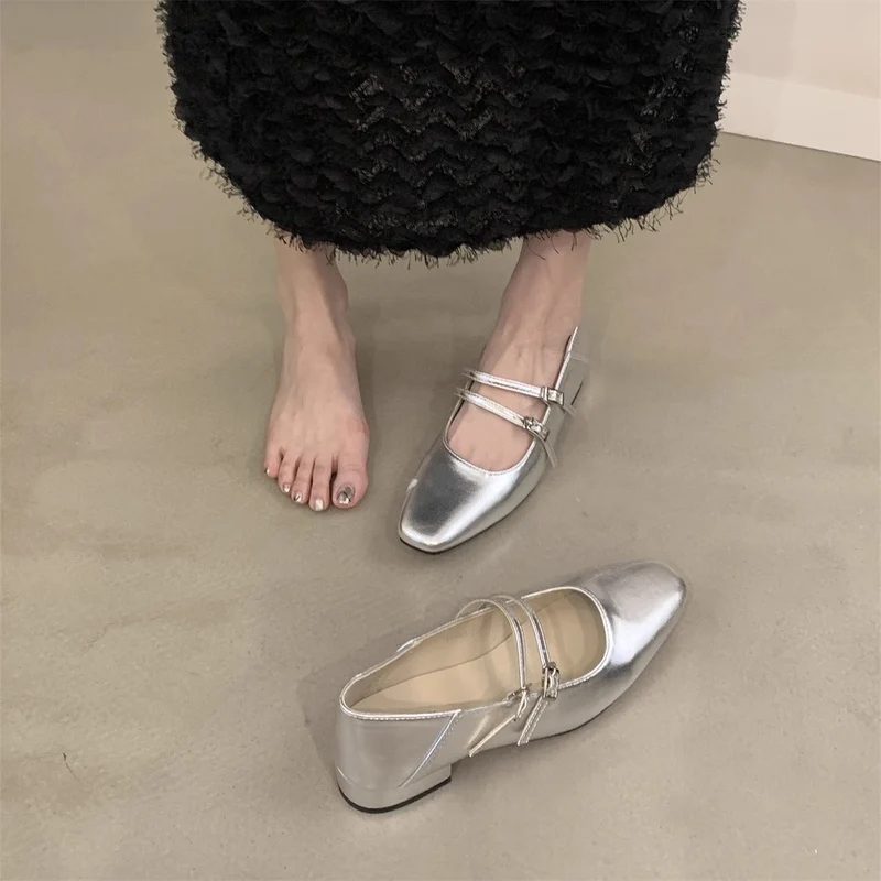Damen stilvolle Pumps mit verstellbaren Riemen Drune