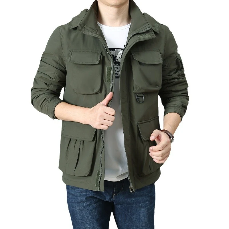 Herren Vielseitige Utility-Jacke Drune