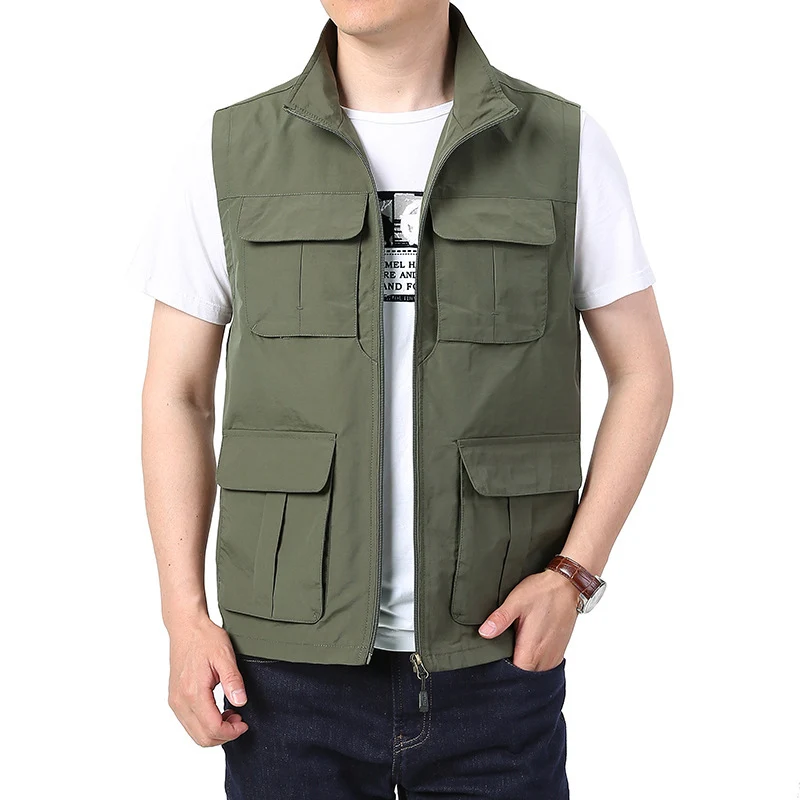 Herren Vielseitige Cargo-Weste Drune