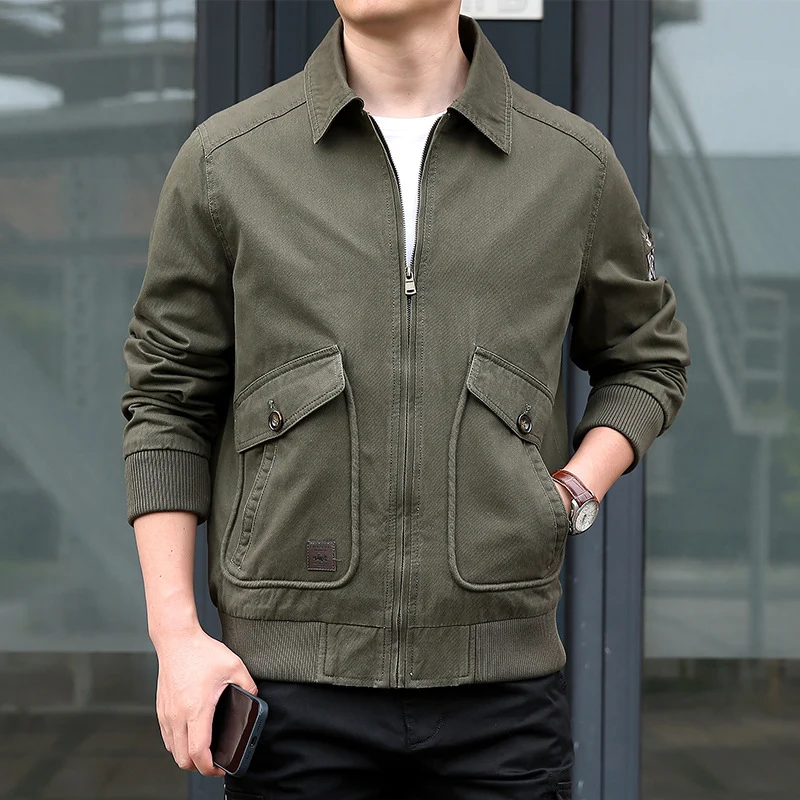 Herren Urbaner Utility-Blouson Drune