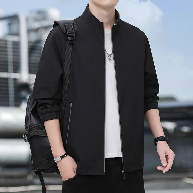 Herren Urbane Übergangsjacke mit praktischen Taschen Drune