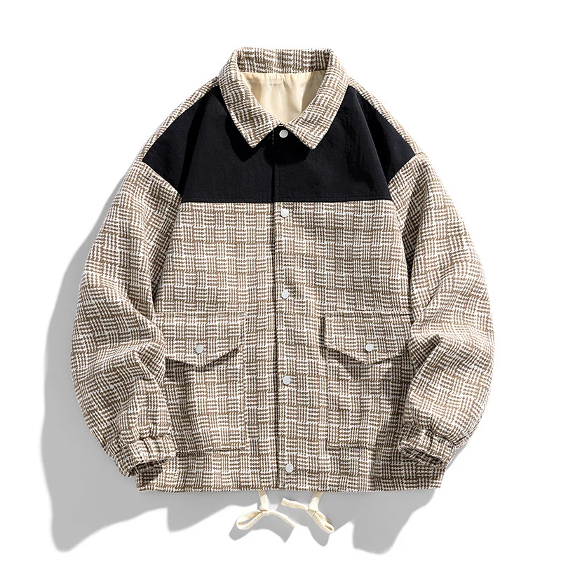 Herren Übergroße Utility-Jacke Drune