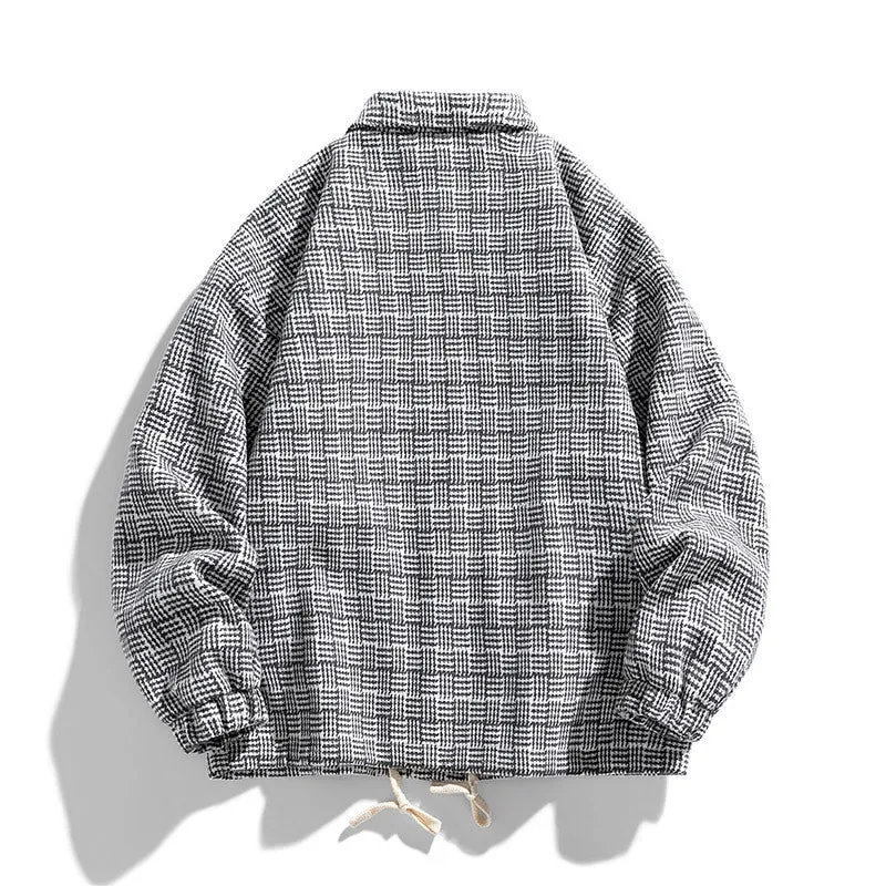 Herren Übergroße Utility-Jacke Drune