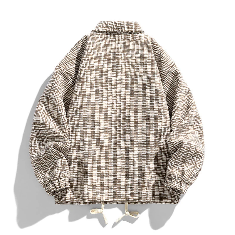 Herren Übergroße Utility-Jacke Drune
