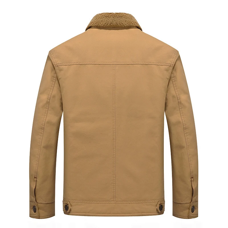 Herren Übergangsjacke mit warmem Teddyfutter Drune