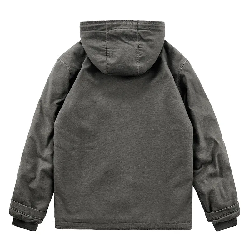 Herren Übergangsjacke mit Teddyfutter Drune