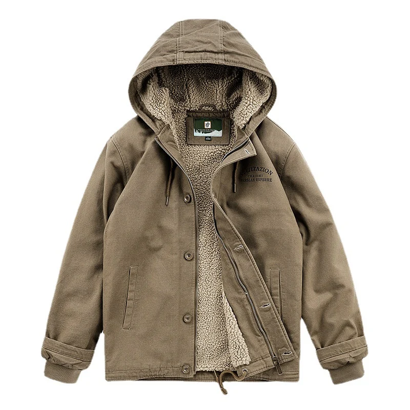 Herren Übergangsjacke mit Teddyfutter Drune