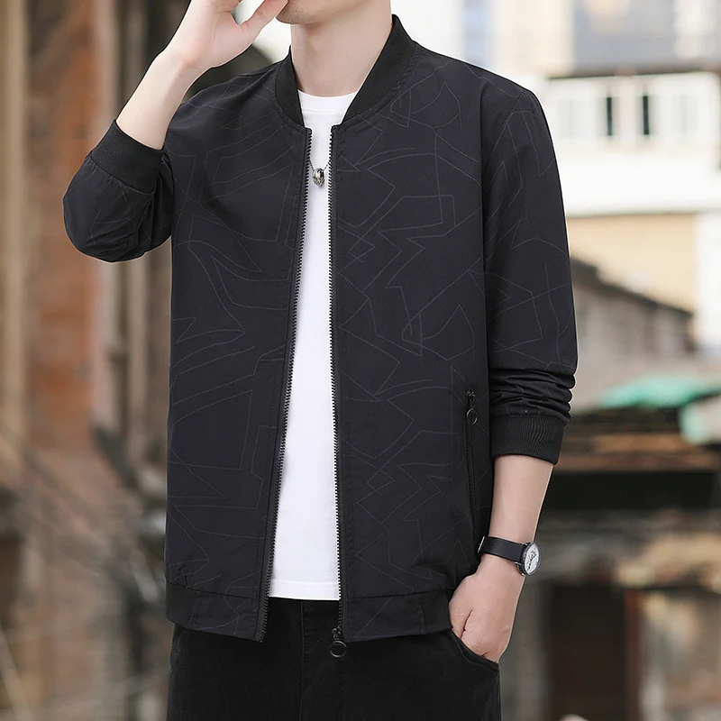 Herren Übergangsjacke mit stylischem Minimaldesign Drune