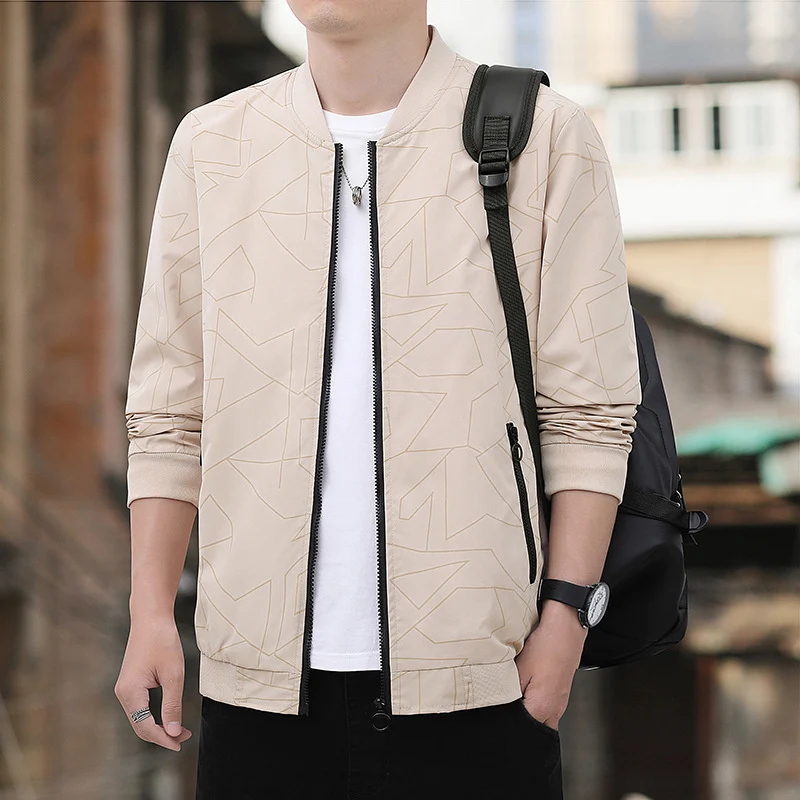 Herren Übergangsjacke mit stylischem Minimaldesign Drune