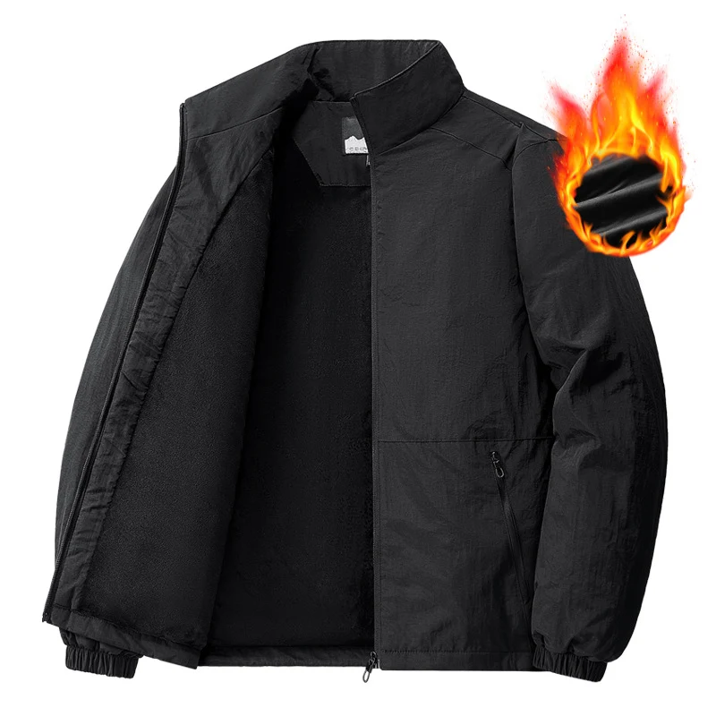Herren Übergangsjacke mit Fleece-Futter Drune