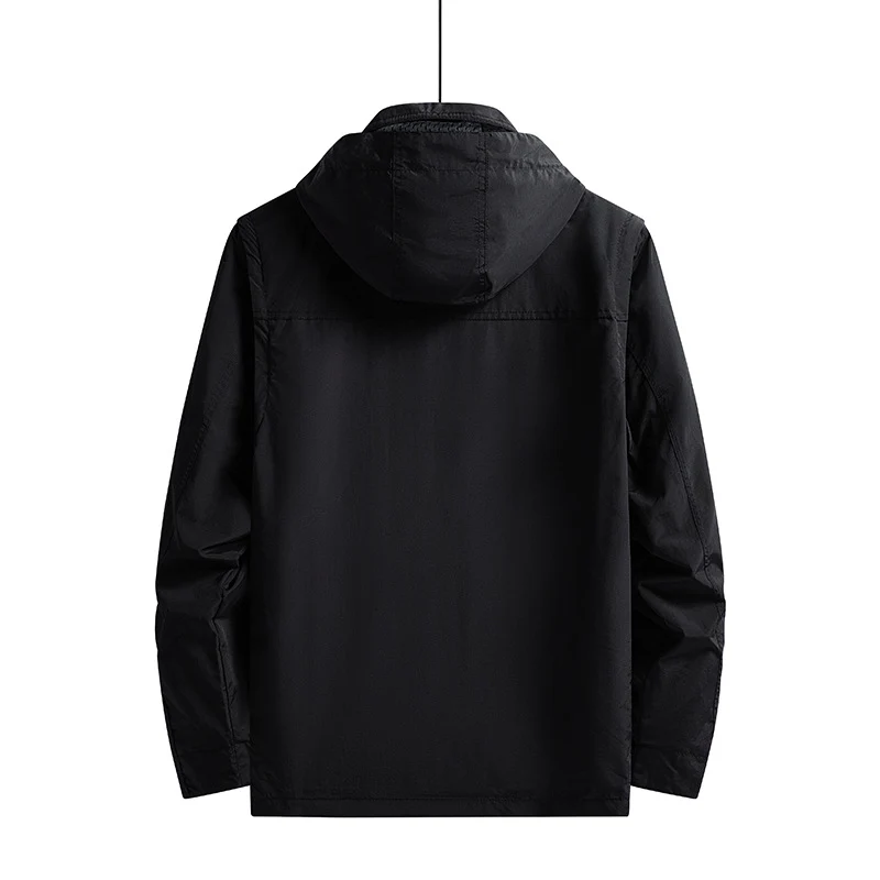 Herren Trendige Utility-Jacke Drune