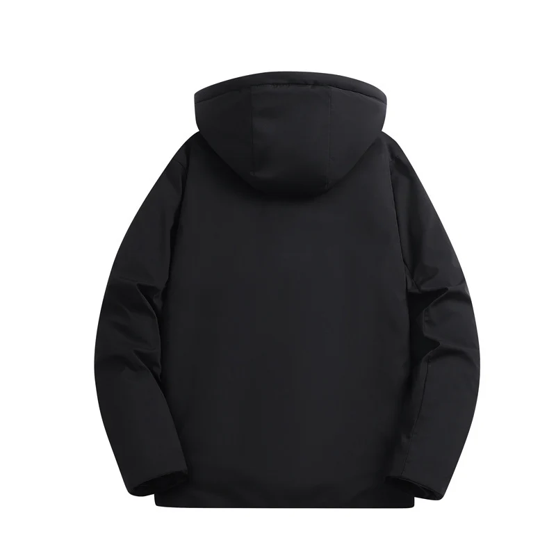Herren Technische Winterjacke mit Kunstfellfutter Drune