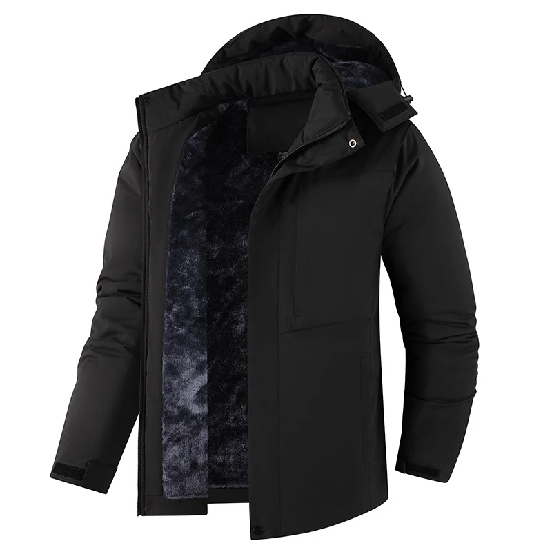 Herren Technische Winterjacke mit Fleece-Innenfutter Drune