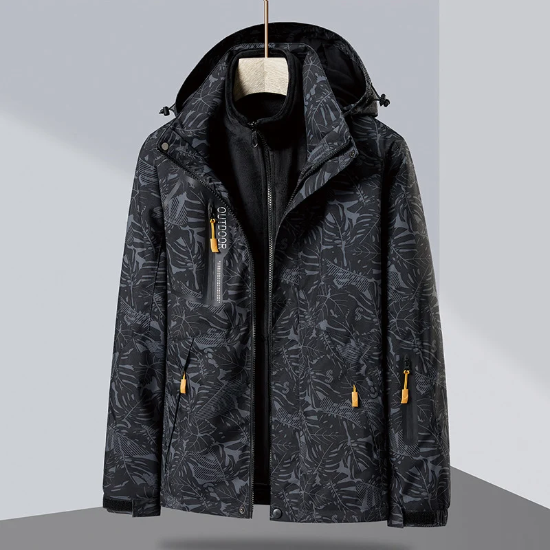 Herren Technische wetterfeste Outdoor-Jacke Drune