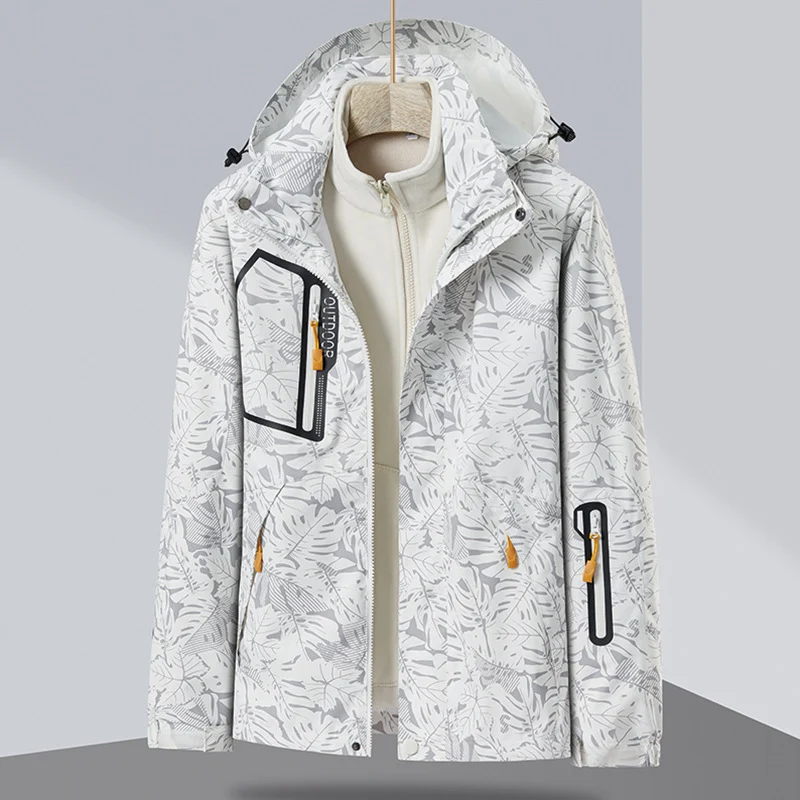 Herren Technische wetterfeste Outdoor-Jacke Drune