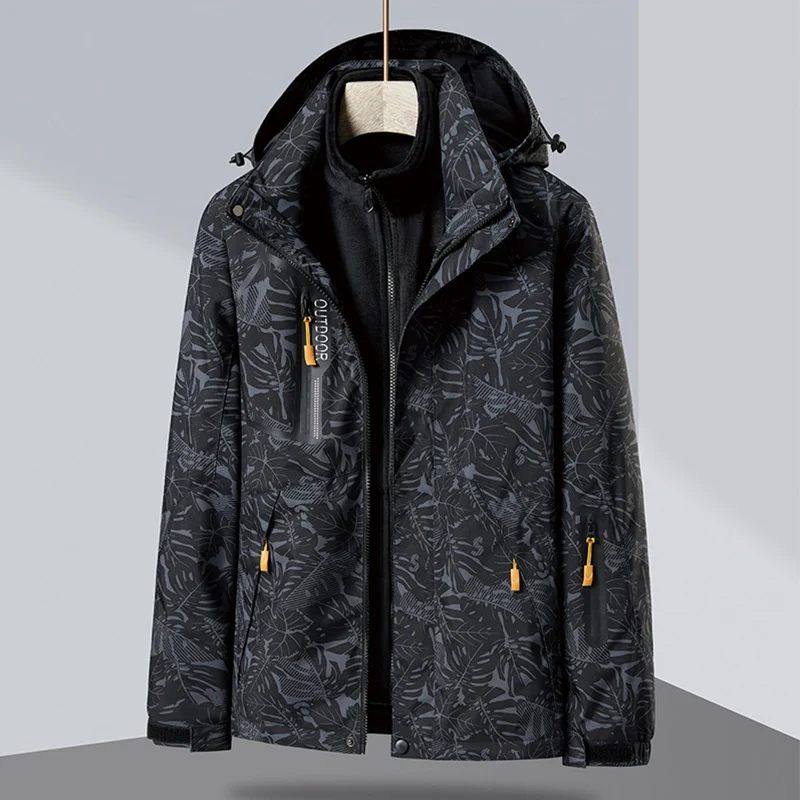 Herren Technische wetterfeste Outdoor-Jacke Drune