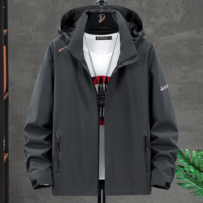 Herren Technische Waterproof Jacke Drune