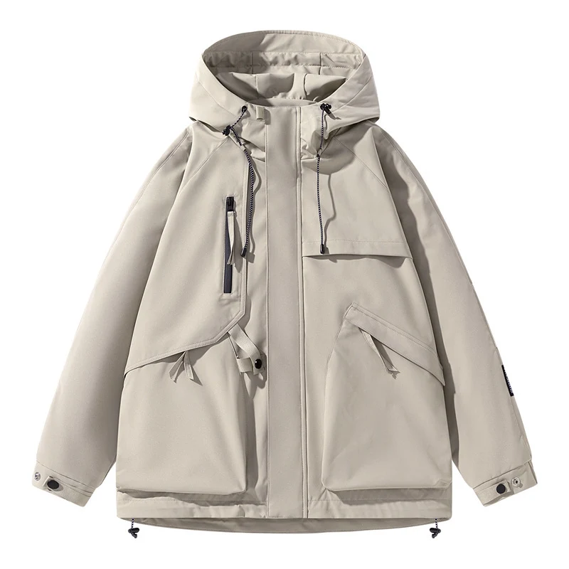 Herren Technische Wasserfestes Outdoor-Jacke Drune