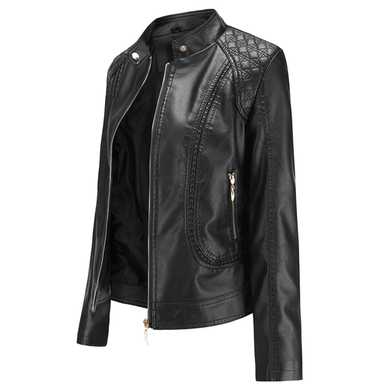 Drune | Elegante Lederjacke für Damen