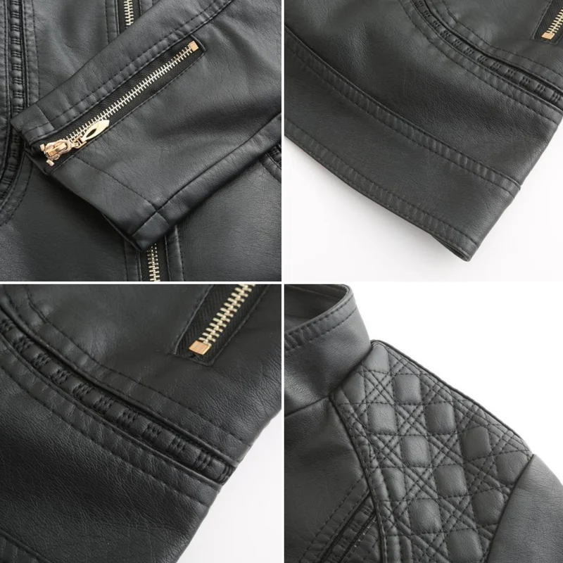 Drune | Elegante Lederjacke für Damen