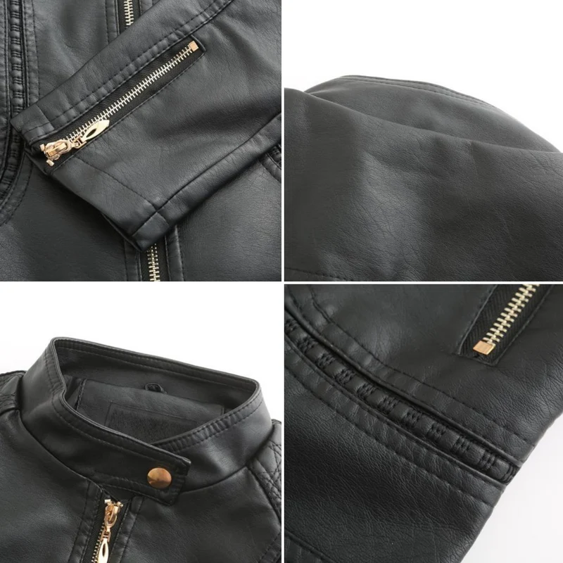 Drune | Elegante Lederjacke für Damen