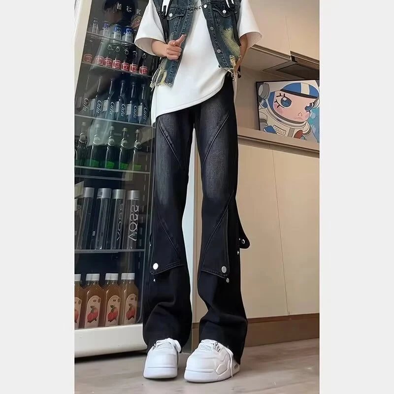 Herren Modischer Jeansanzug Drune
