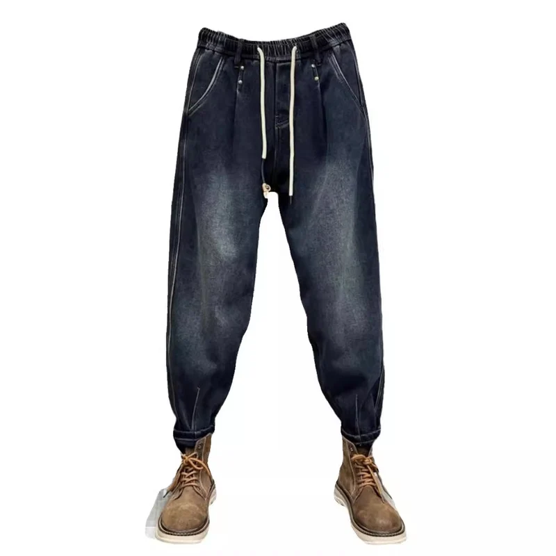 Herren Modische Ripped Jeans mit kreativen Patches Drune 1788342747