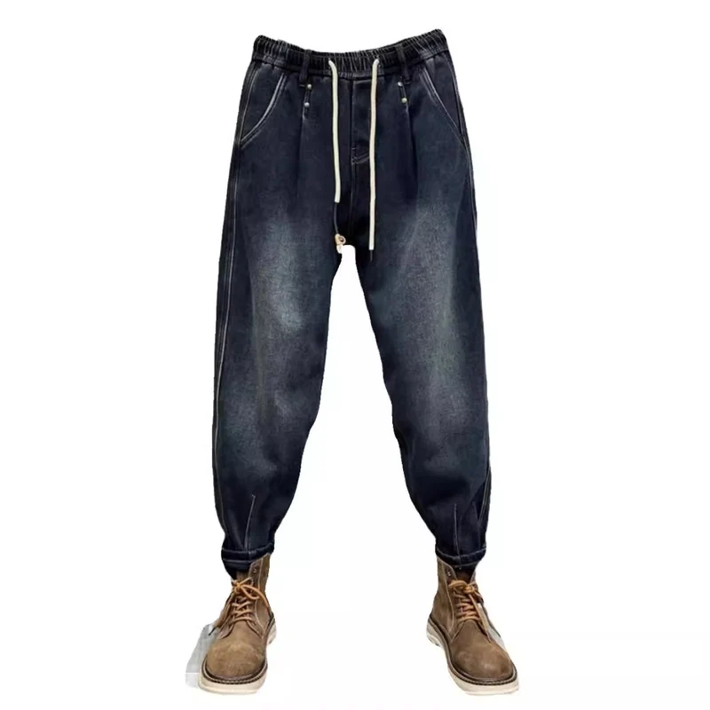 Herren Modische Ripped Jeans mit kreativen Patches Drune 1788342395