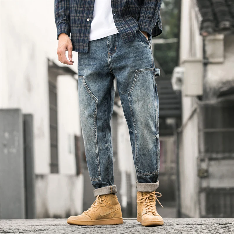 Herren Modische Relaxed-Fit Jeans Drune