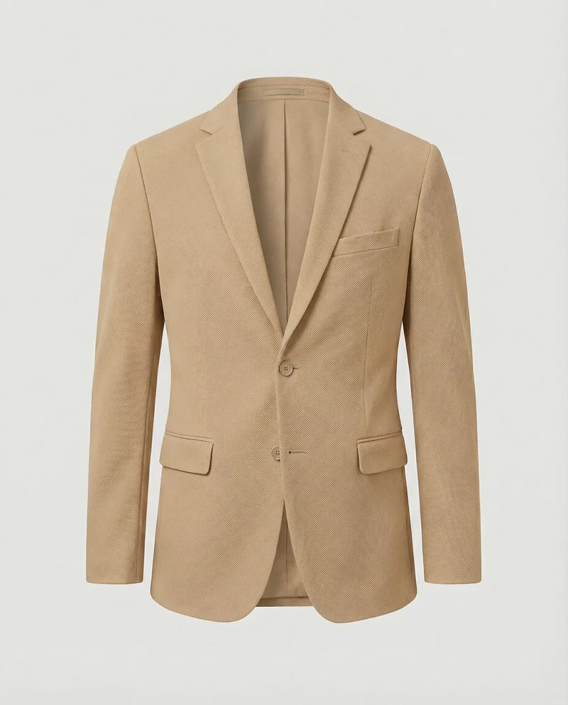 City Blazer Strukturstoff Herren