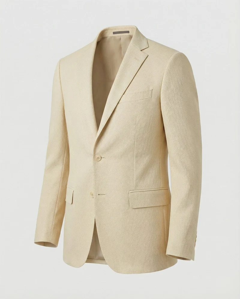 City Blazer Strukturstoff Herren