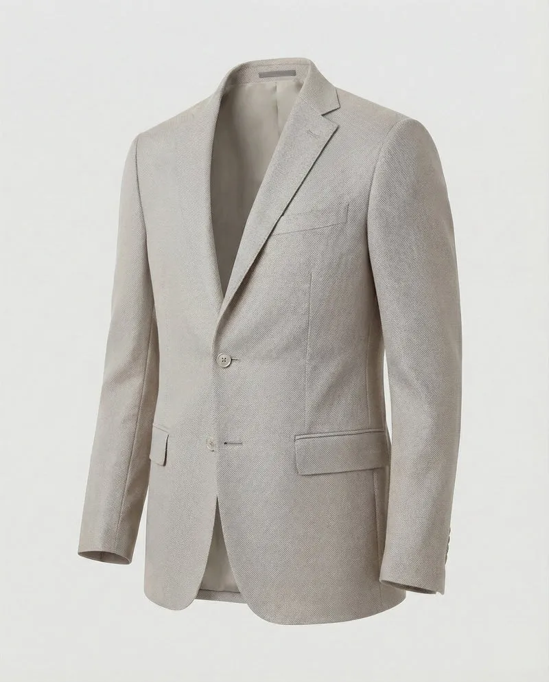 City Blazer Strukturstoff Herren