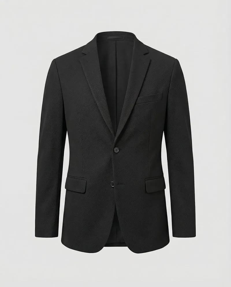 City Blazer Strukturstoff Herren