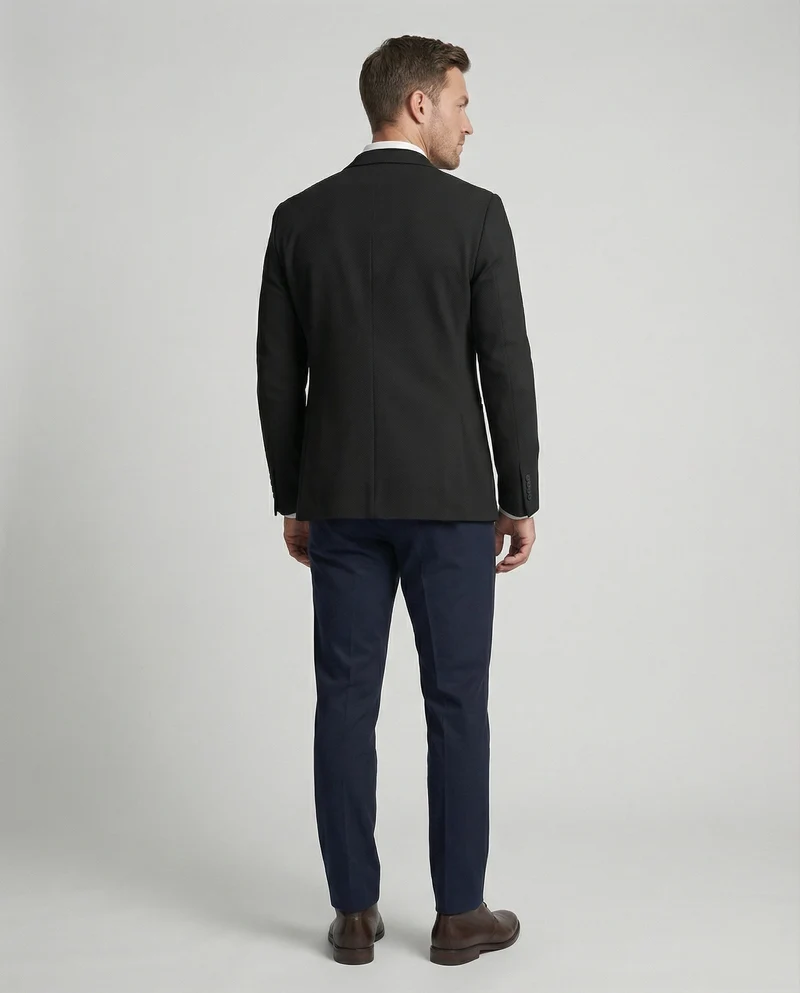City Blazer Strukturstoff Herren