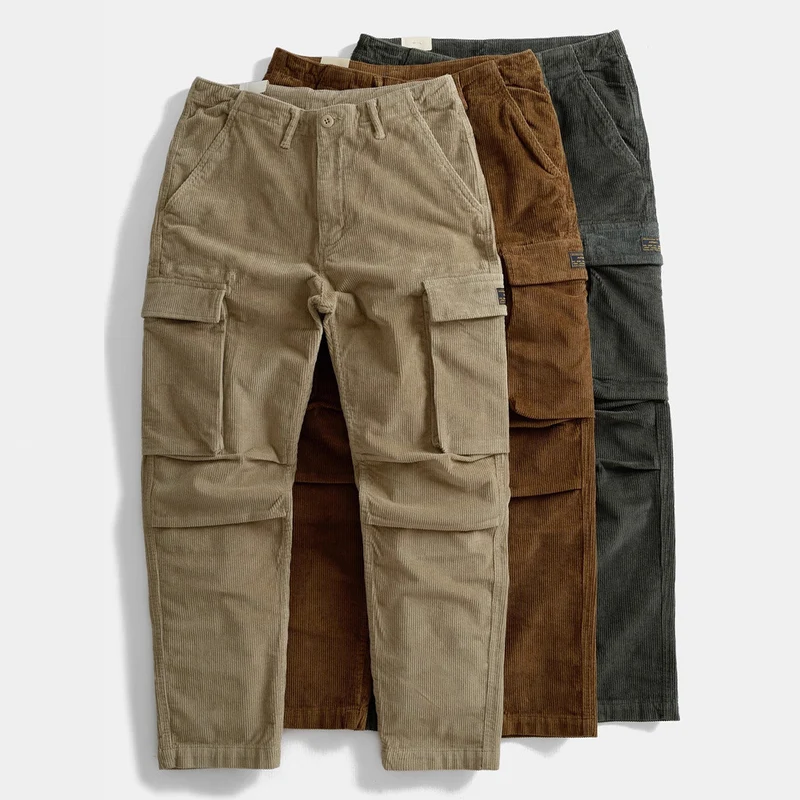 Herren Modische Utility-Cargo-Hose Drune