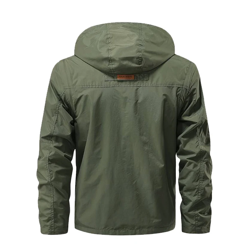 Herren Multifunktionale Outdoor-Jacke mit vielen Taschen Drune