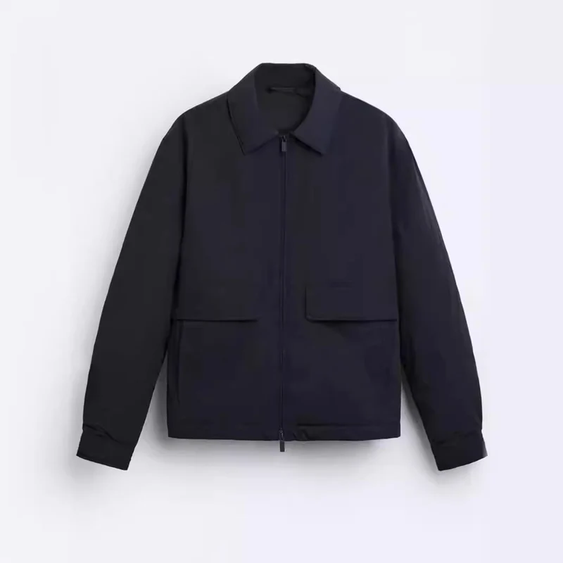 Herren lässige Jacke mit praktischen Taschen und modernem Schnitt Drune