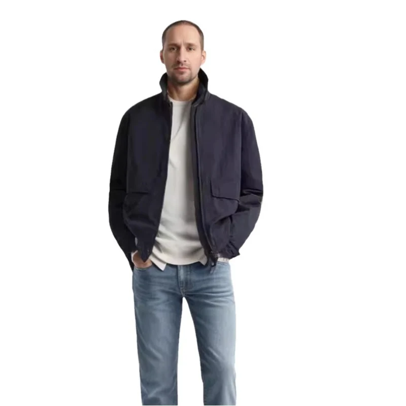 Herren lässige Jacke mit praktischen Taschen und modernem Schnitt Drune