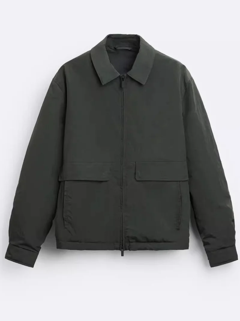 Herren lässige Jacke mit praktischen Taschen und modernem Schnitt Drune