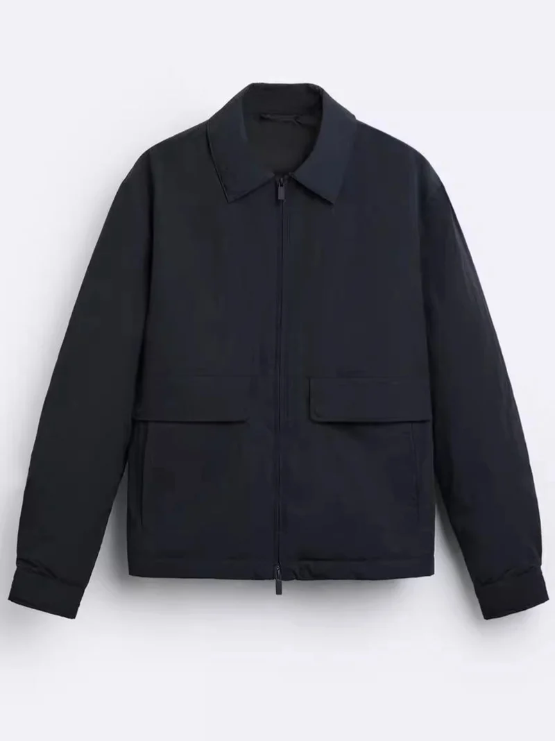 Herren lässige Jacke mit praktischen Taschen und modernem Schnitt Drune