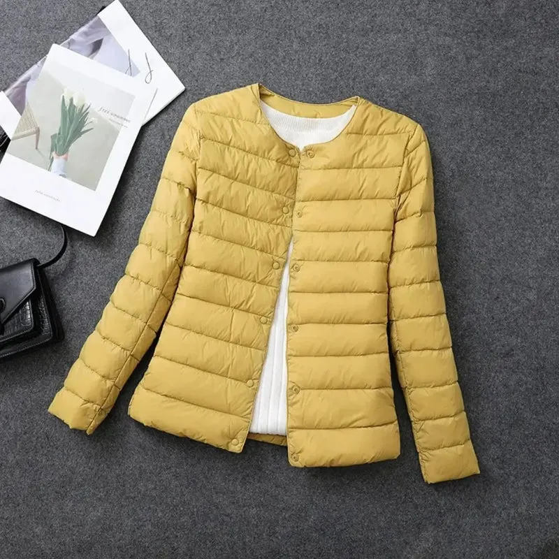 Drune | Damen Ultraleichte Gesteppte Daunenjacke