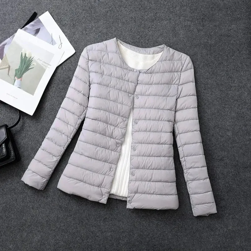 Drune | Damen Ultraleichte Gesteppte Daunenjacke